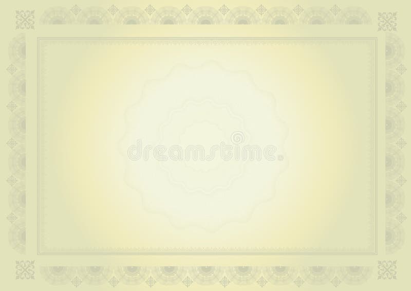 Diploma ilustración del vector
