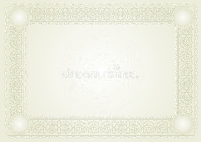 Diploma stock de ilustración