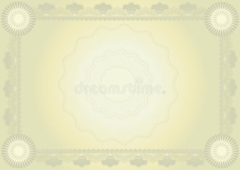 Diploma stock de ilustración