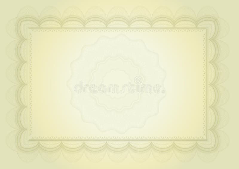 Diploma ilustración del vector