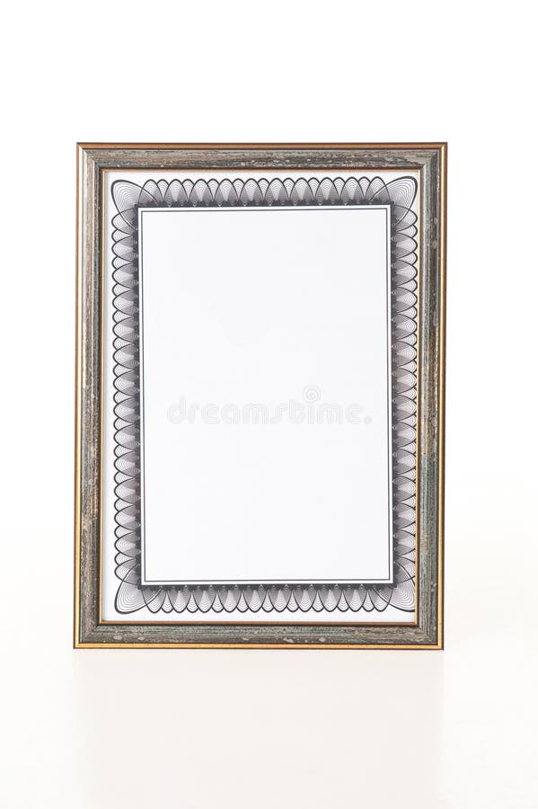 Certificat vue image stock Certificat vue image stock