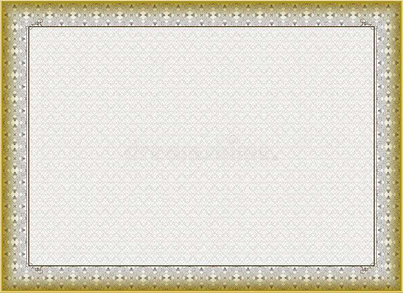 Certificato, diploma per la stampa illustrazione vettoriale Certificato, diploma per la stampa illustrazione vettoriale