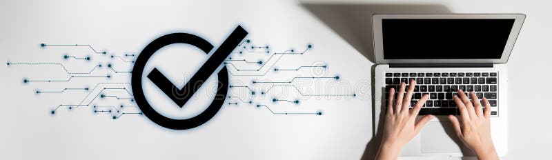 Certified Quality with Product Assurance Strategy Latch stock images