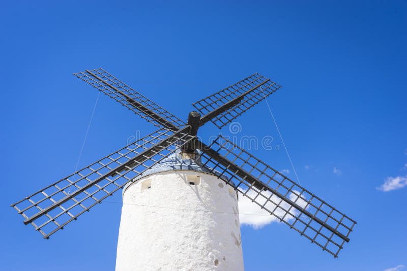 Cervantes, хлопья филирует мифическое Кастили в Испании, Дон Quixote, стоковая фотография Cervantes, хлопья филирует мифическое Кастили в Испании, Дон Quixote, стоковая фотография