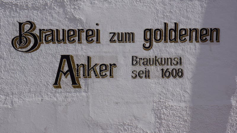 Cervecería en angkor de oro del noerdlingen foto de archivo libre de regalías Cervecería en angkor de oro del noerdlingen foto de archivo libre de regalías