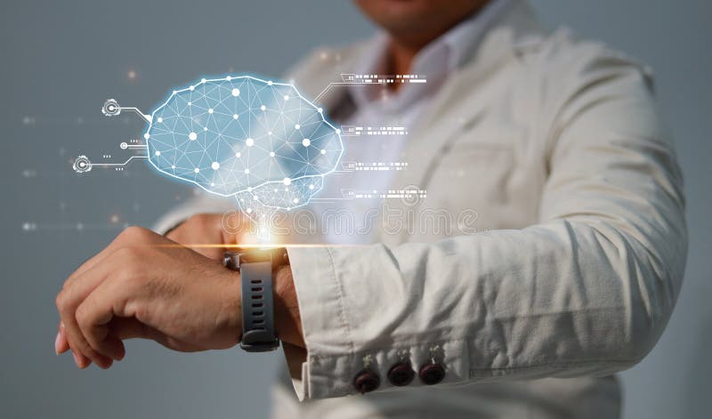 Cervello di macchine simboliche che imparano l'intelligenza artificiale della tecnologia futuristica. rete ai intelligenza sull'analisi delle imprese sviluppo innovativo e di crescita delle imprese