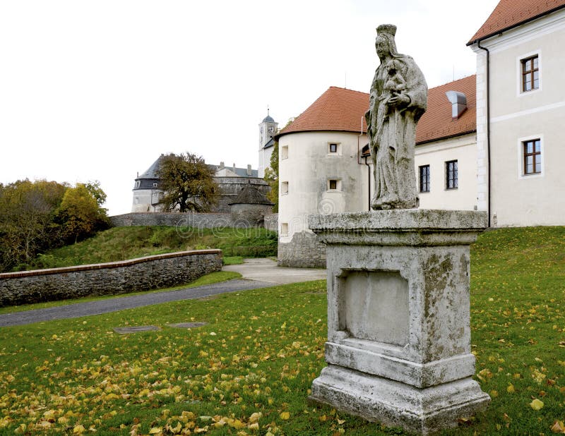 The Cerveny Kamen castle in Slovakia