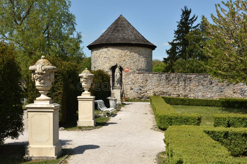 Cerveny Kamen Garden, Little Carpathians, Trnava Region, Slovakia