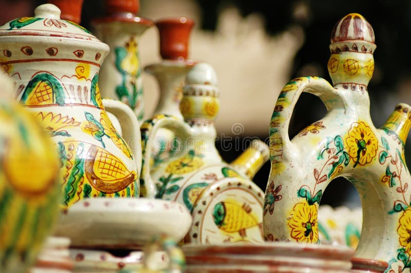 Cerámica hecha a mano. imágenes de archivo libres de regalías