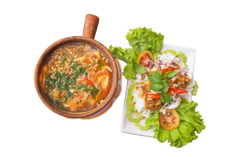 Ces plats thaïlandais photographie stock