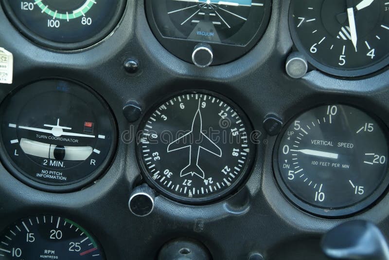 Cessna Aircraft Instrument Panel Editorial Stock Photo Image of