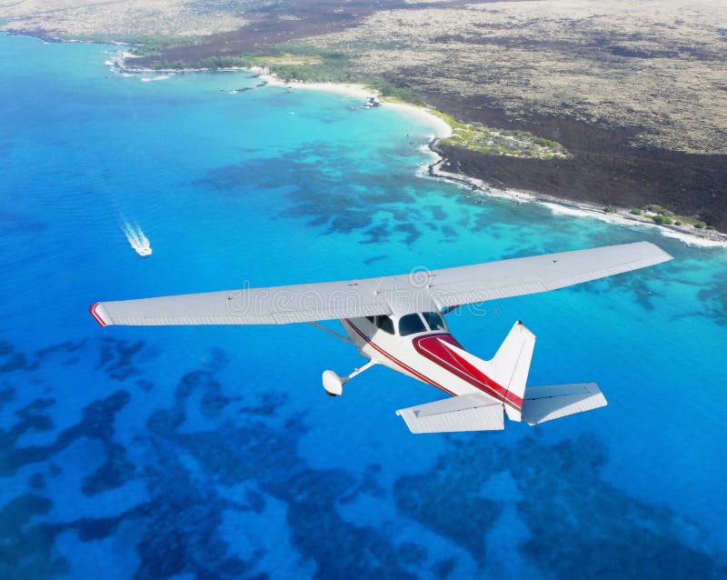 Cessna cruising stock photo Cessna cruising stock photo
