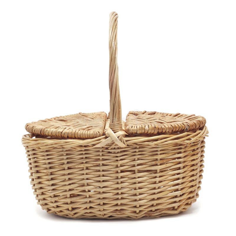 Cestino In Vimini Con Manici In Legno - Naturale, 28x21x15 Cm - Foto 5