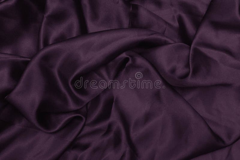 Cetim da textura Fundo de seda lona brilhante do teste padrão ondulado tela da cor, roxo de pano fotografia de stock Cetim da textura Fundo de seda lona brilhante do teste padrão ondulado tela da cor, roxo de pano fotografia de stock