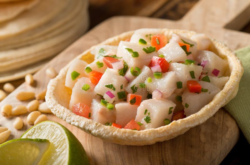 Ceviche στοκ φωτογραφία