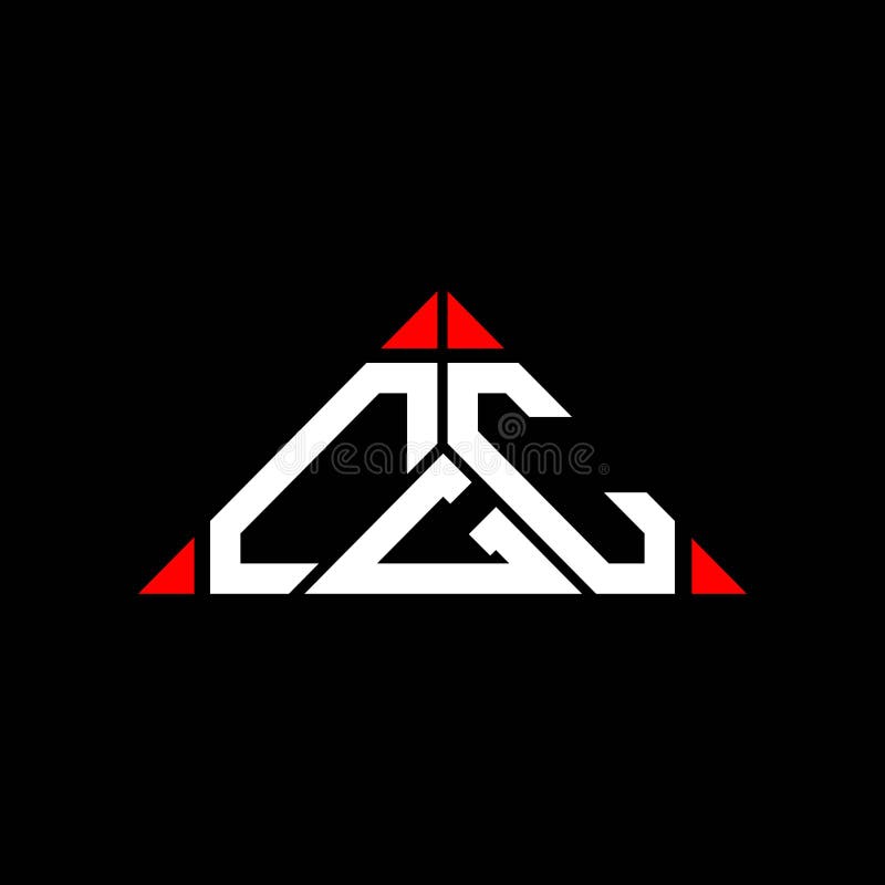 Hexagon Logo with Letter CGC Design Stock Vector - Illustration of