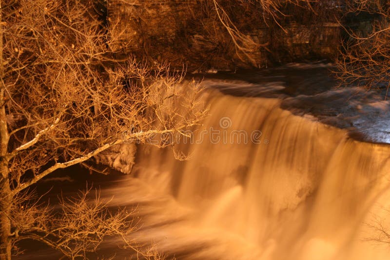 Chagrin Falls In Winter