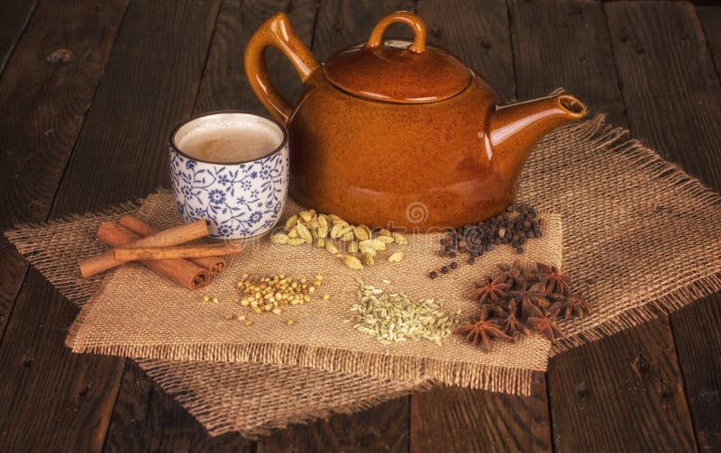 Chai Tea with traditional herbs and spices
