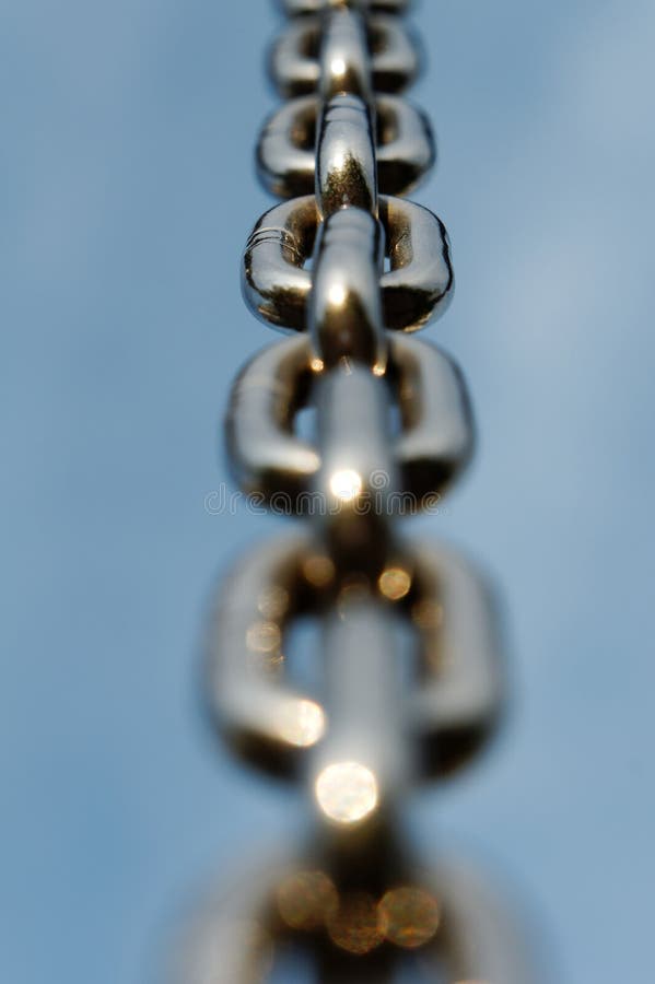 Metal chain link 2 stock image. Image of macro, chain - 64586053