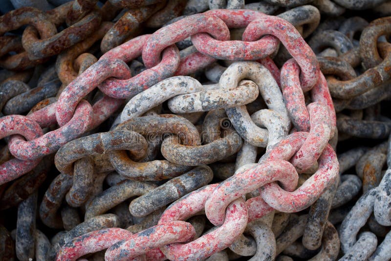 Shackles and chain stock photo. Image of white, prison 13314830
