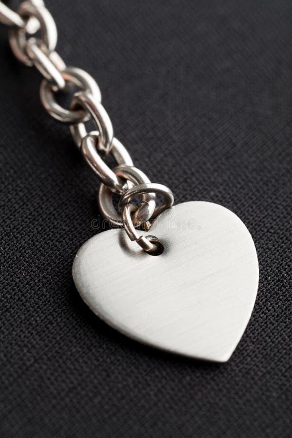 Chain and Heart Shape stock photo. Image of valentine 14189336