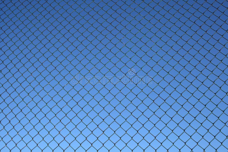 Chain link fence pattern