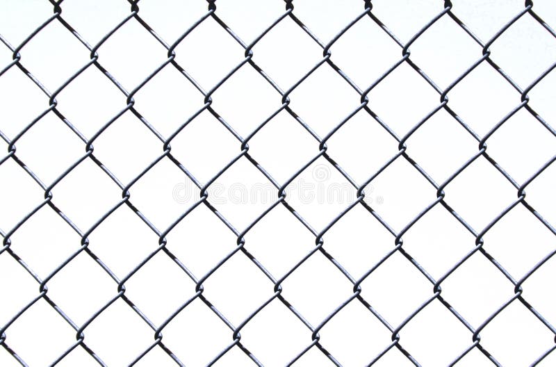 Chain Link on White
