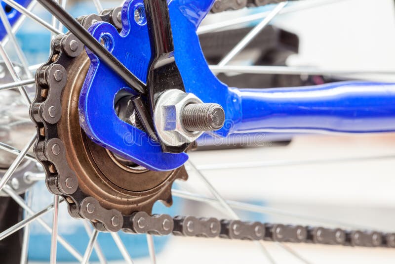 Chain and Sprocket of Bicycle Stock Photo Image of cycling