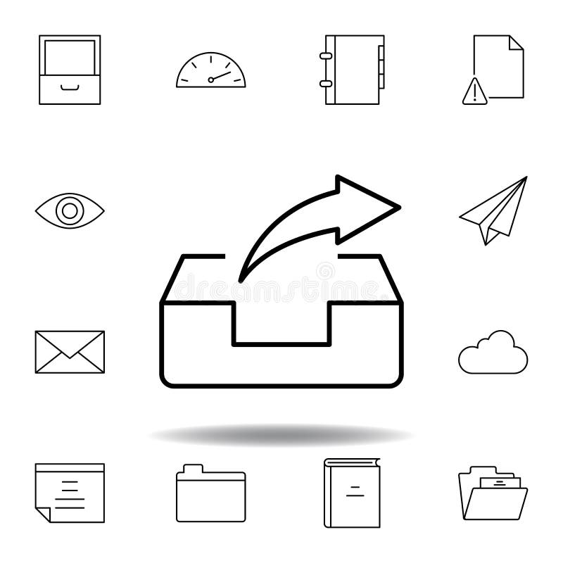Chaine de mails de bo?te envoyer l'ic?ne d'ensemble Ensemble détaillé d'icônes d'illustrations de multimédia d'unigrid Peut ?tre illustration stock Chaine de mails de bo?te envoyer l'ic?ne d'ensemble Ensemble détaillé d'icônes d'illustrations de multimédia d'unigrid Peut ?tre illustration stock