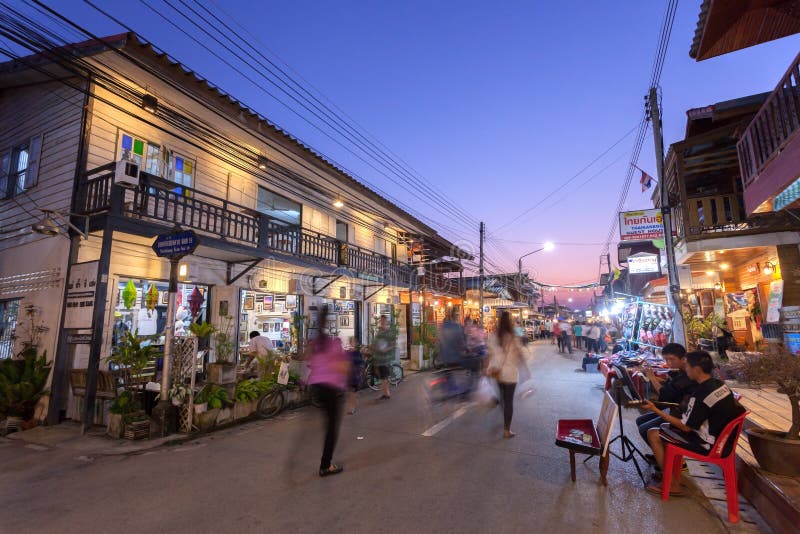 Chaing Khan, Loei, Thaïlande photo stock Chaing Khan, Loei, Thaïlande photo stock