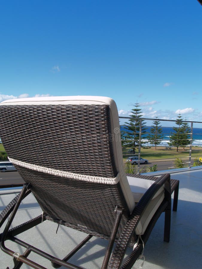 Chair On Balcony Picture. Image 5751126