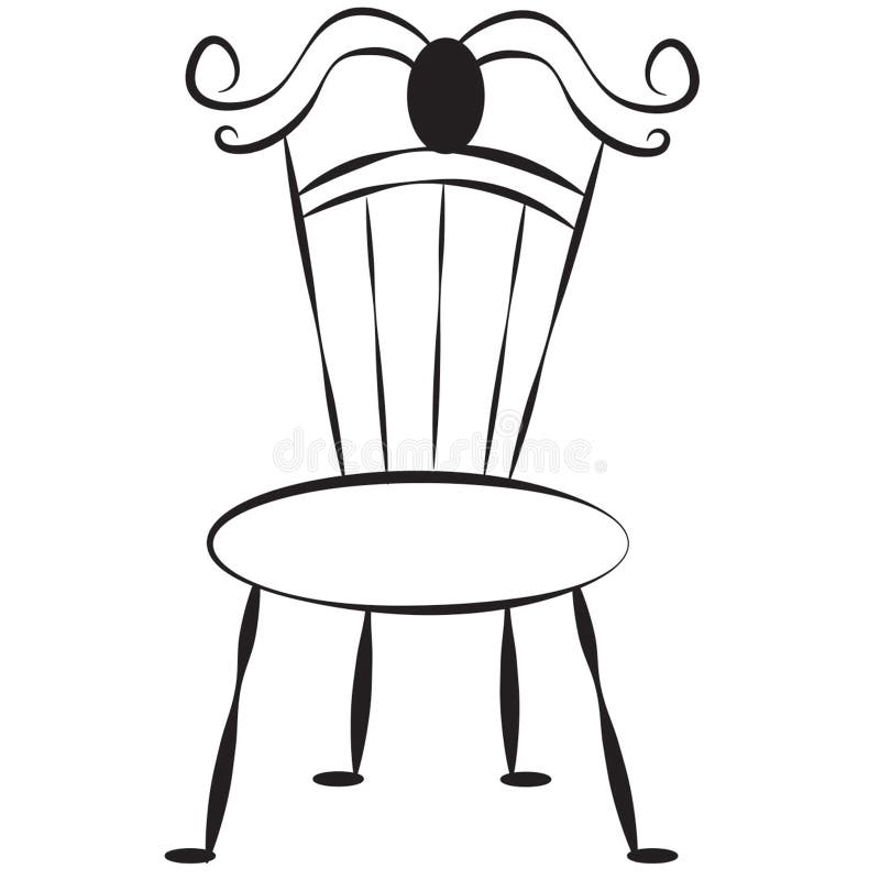 Chair stock illustration