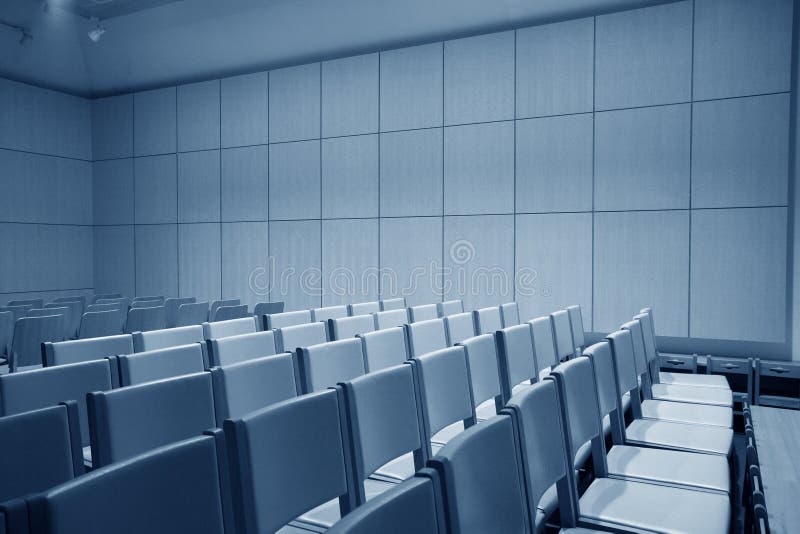 Chair in meeting room stock photo. Image of sitting, convention - 19781284