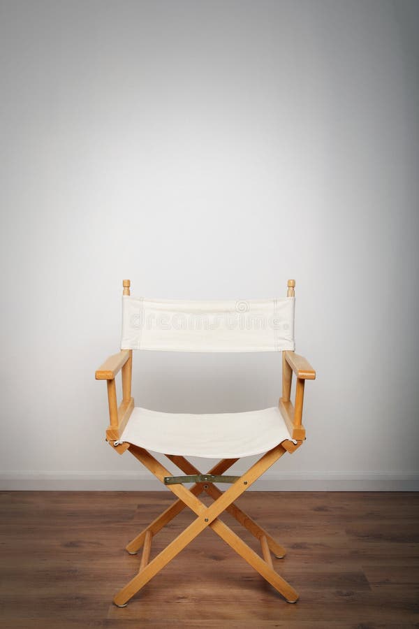 Chair under spotlight stock photo. Image of tile, wooden 12002564