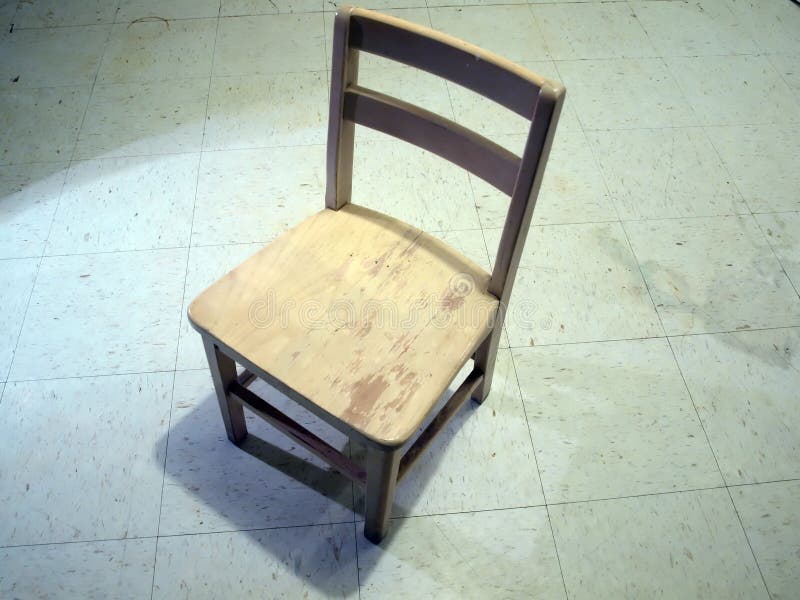 Chair under spotlight stock photo. Image of empty, shoddy - 12002564