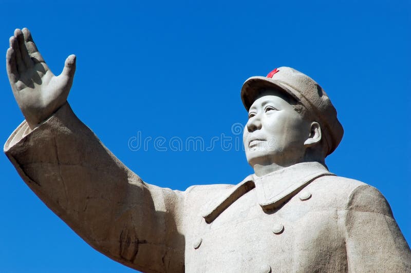 A Statue of China's former Chairman Mao Zedong in the city of Kashgar, China. A Statue of China's former Chairman Mao Zedong in the city of Kashgar, China