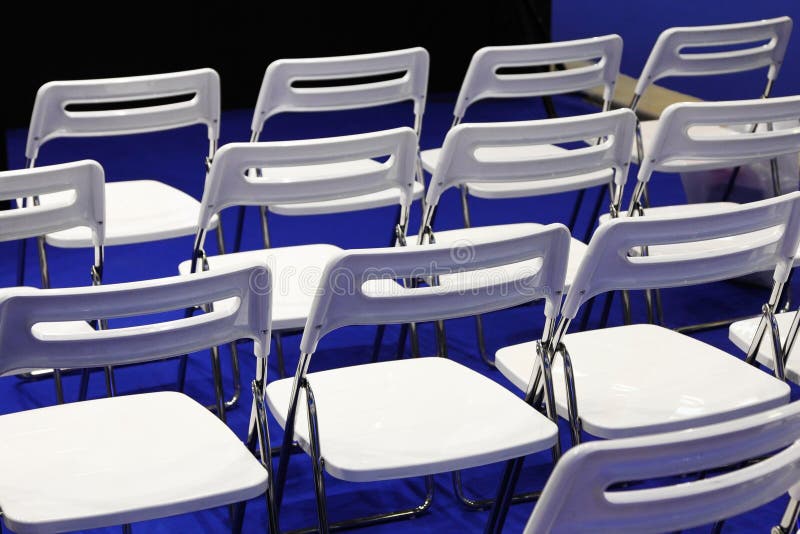 Chairs in conference hall stock photo. Image of carpet 42375766