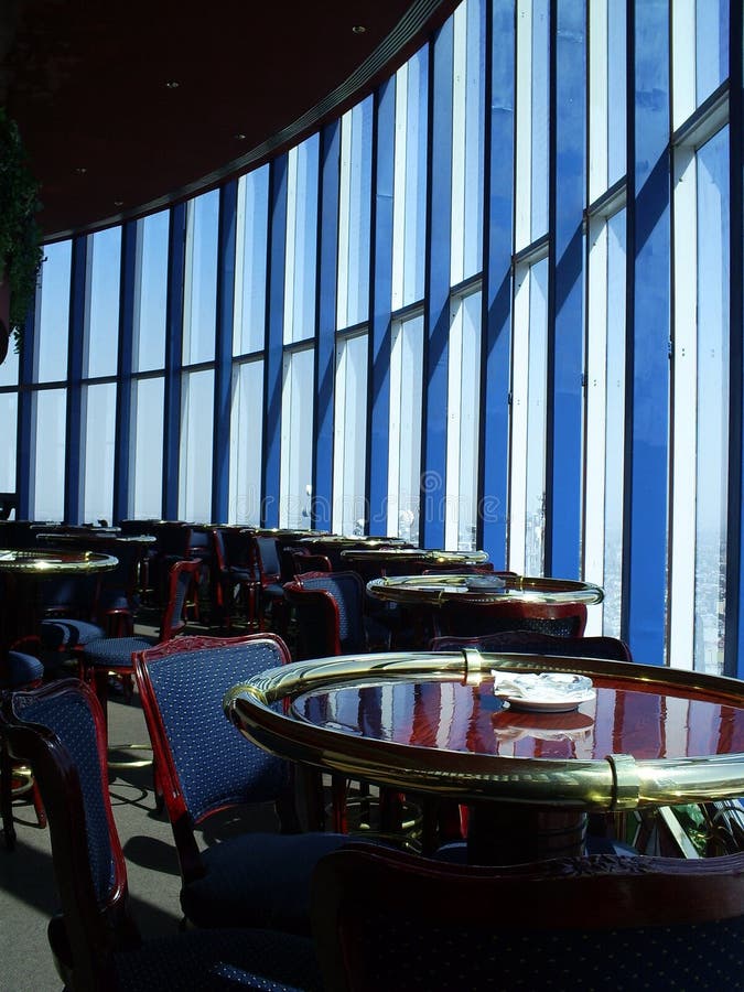 Chairs In A Luxury Restaurant Stock Photo - Image of view, reflexion