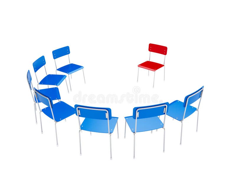 Chairs Circle Stock Illustrations 726 Chairs Circle Stock