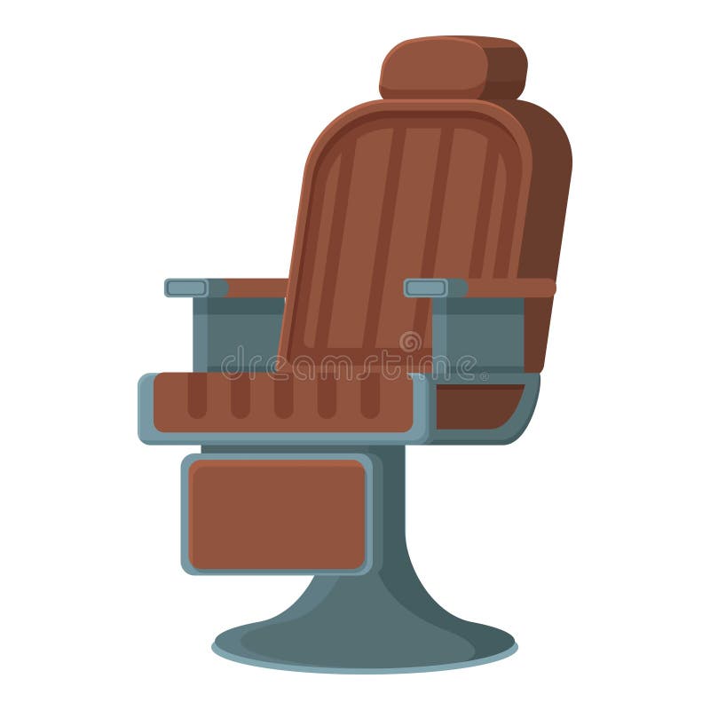 Modern leather chair icon cartoon . Barber tool. Fashion work. Modern leather chair icon cartoon . Barber tool. Fashion work