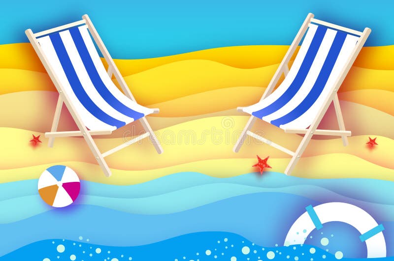 Chaise Lounge Mar y playa de la papiroflexia Juego de pelota del deporte Zapatos de los balanceos lifesaver Estrellas de mar Vaca ilustración del vector Chaise Lounge Mar y playa de la papiroflexia Juego de pelota del deporte Zapatos de los balanceos lifesaver Estrellas de mar Vaca ilustración del vector