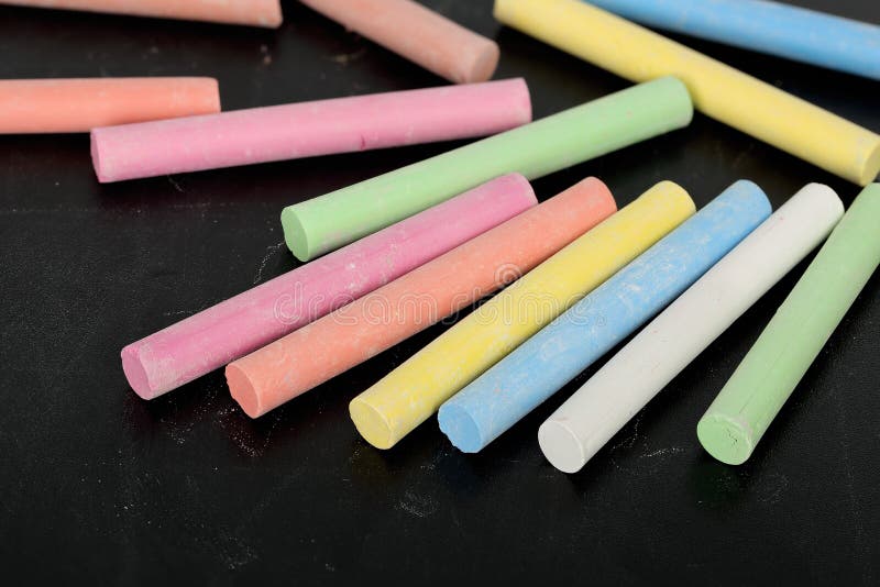 Chalk stock image. Image of objects, creative, variety 59122601