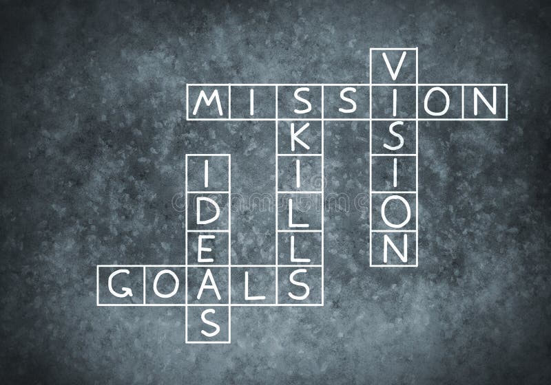 Chalk drawn crossword stock image. Image of seminar, school 96391259