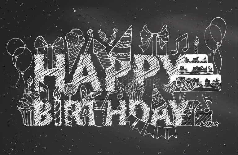 Happy Birthday Music Notes Stock Illustrations – 445 Happy Birthday