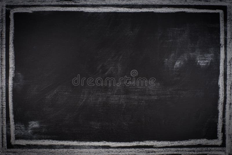 Chalk Rubbed Out on Blackboard. Stock Image Image of distressed