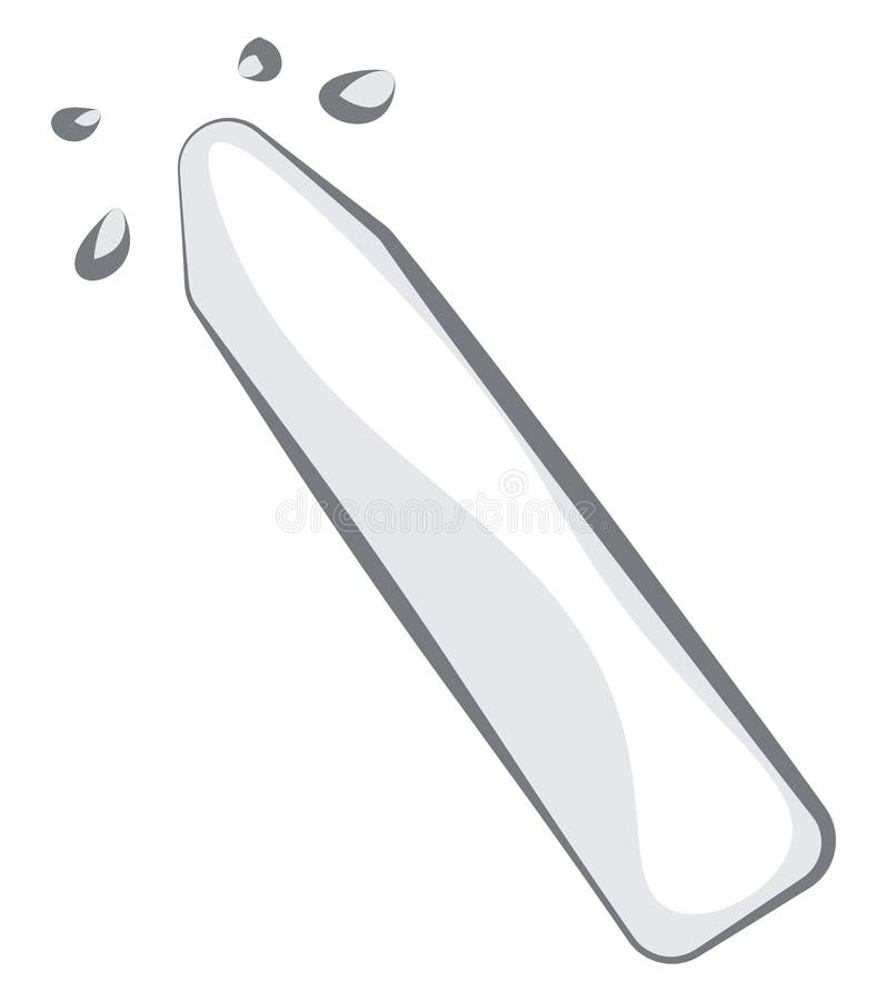 A Chalk, Vector or Color Illustration Stock Vector - Illustration of piece, color: 160168087