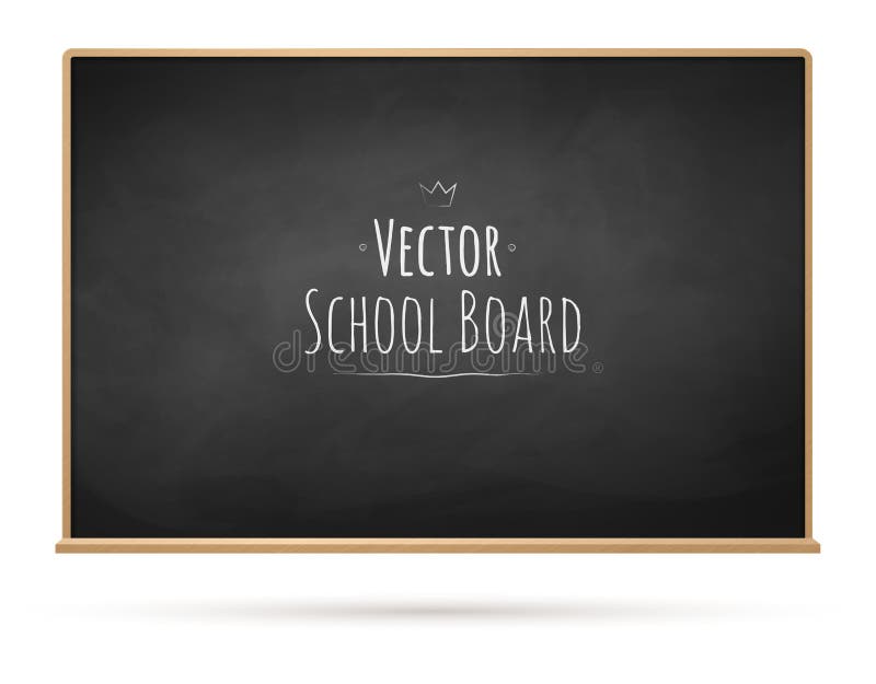Chalkboard stock vector. Illustration of classroom, graphic 52350536