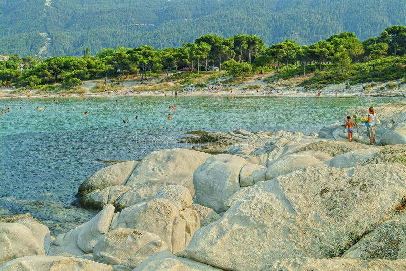 Chalkidiki beach