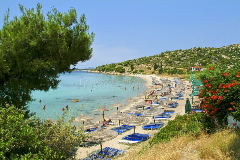 Chalkidiki beach