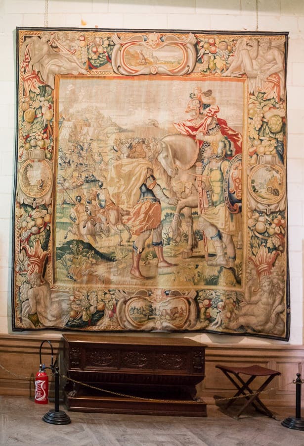 Chambord Castle France Tapestry